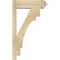 Ekena Millwork Merced Rough Sawn Arts and Crafts Outlooker, Douglas Fir, 6"W x 18"D x 30"H OUT06X18X30MRC03RDF - alternate 3